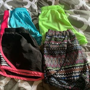 Bundle of girls shorts